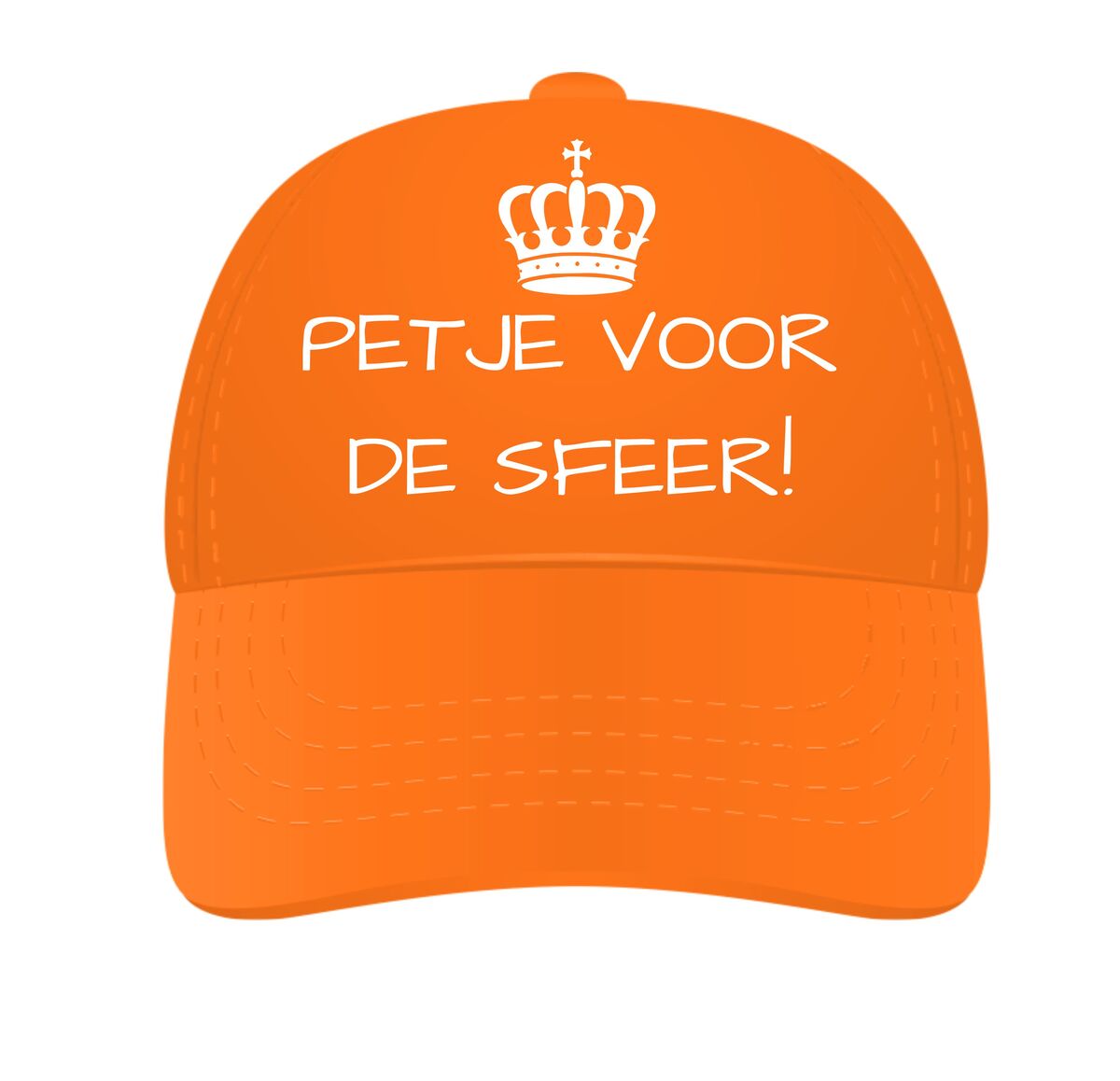 Pet koningsdag oranje petje voor de sfeer