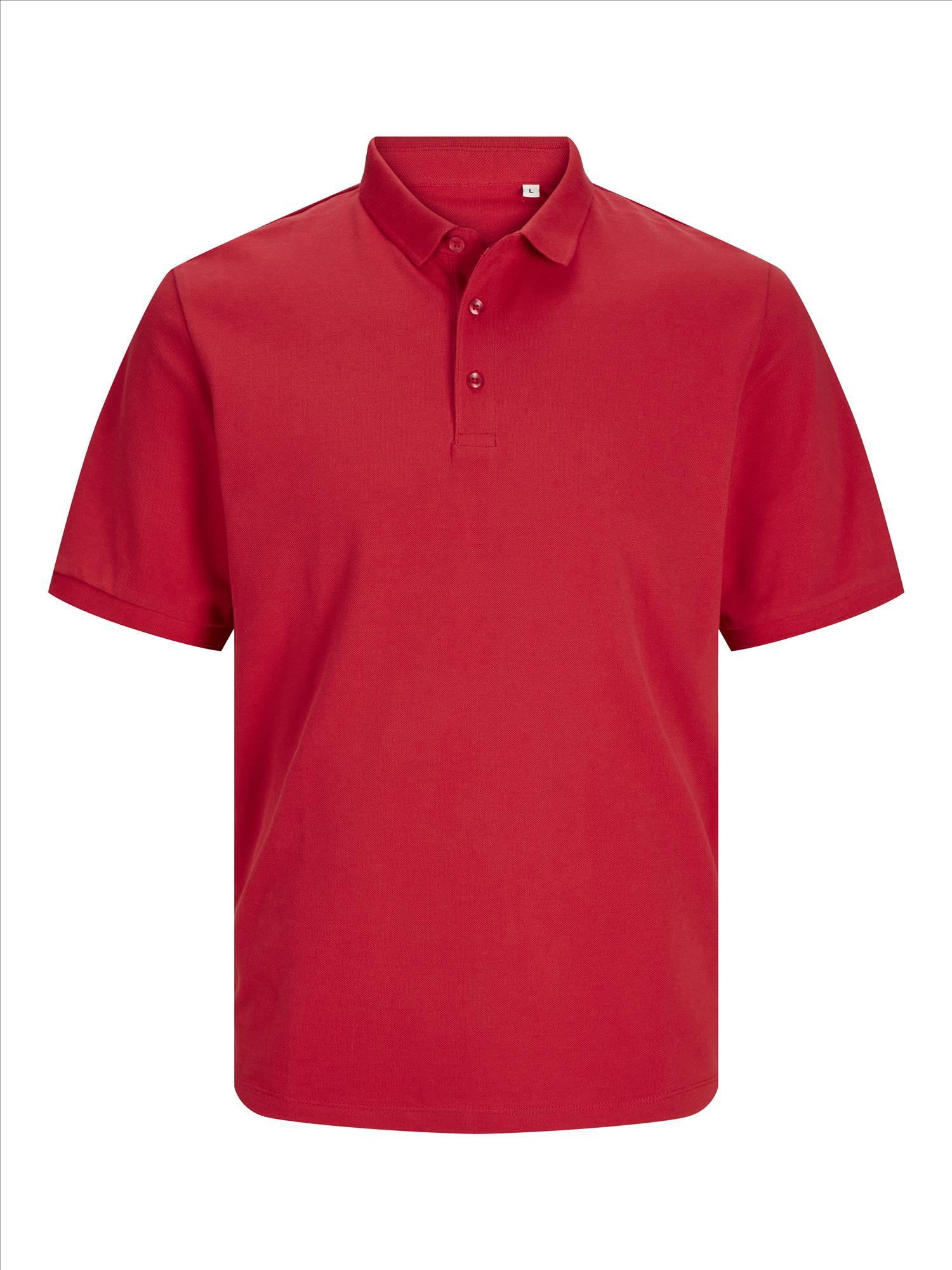 Polo voor Mannen lipstick red Jack & Jones