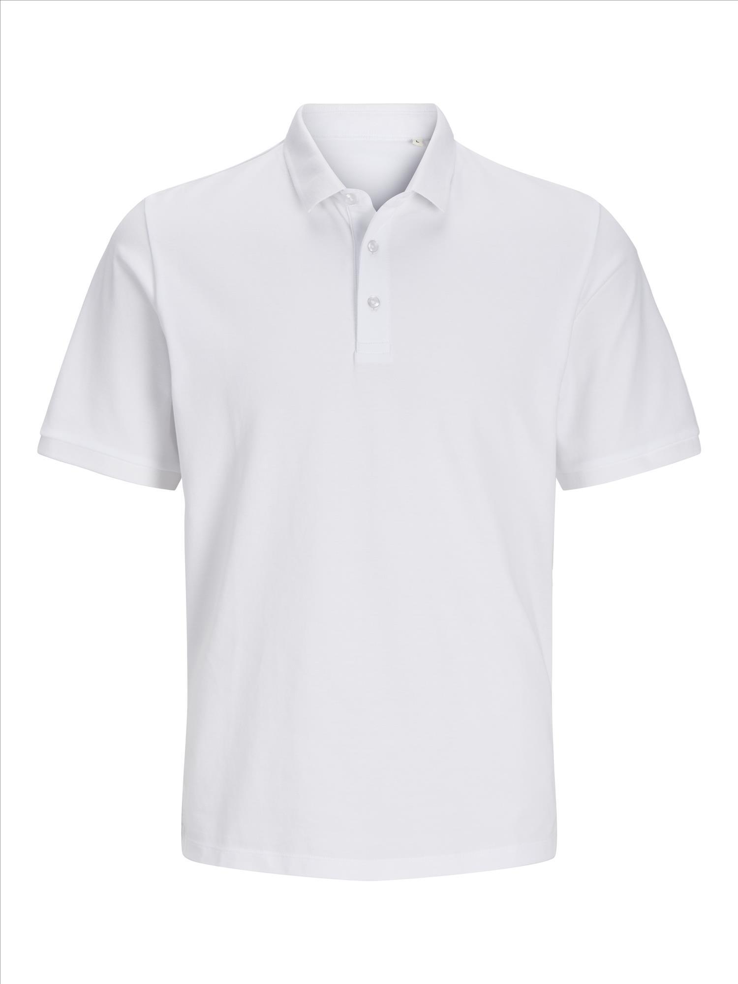 Polo voor Mannen wit Jack & Jones