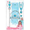foto 2 Prinsessenset blauw de ultieme verkleedaccessoires voor jonge prinsessen inclusief tiara ketting oorbellen handschoenen en ring