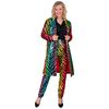 foto 3 Regenboog tijgerprint Pailletten jas unisex het perfecte item voor carnaval foute party en Kleurrijke themafeesten
