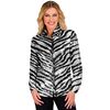 Shine like never before met dit sprankelende dames blouse in zebra print  de pailletten top die jou laat stralen op elke gelegenheid!