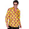 Shirt neon ananas voor een Tropical party