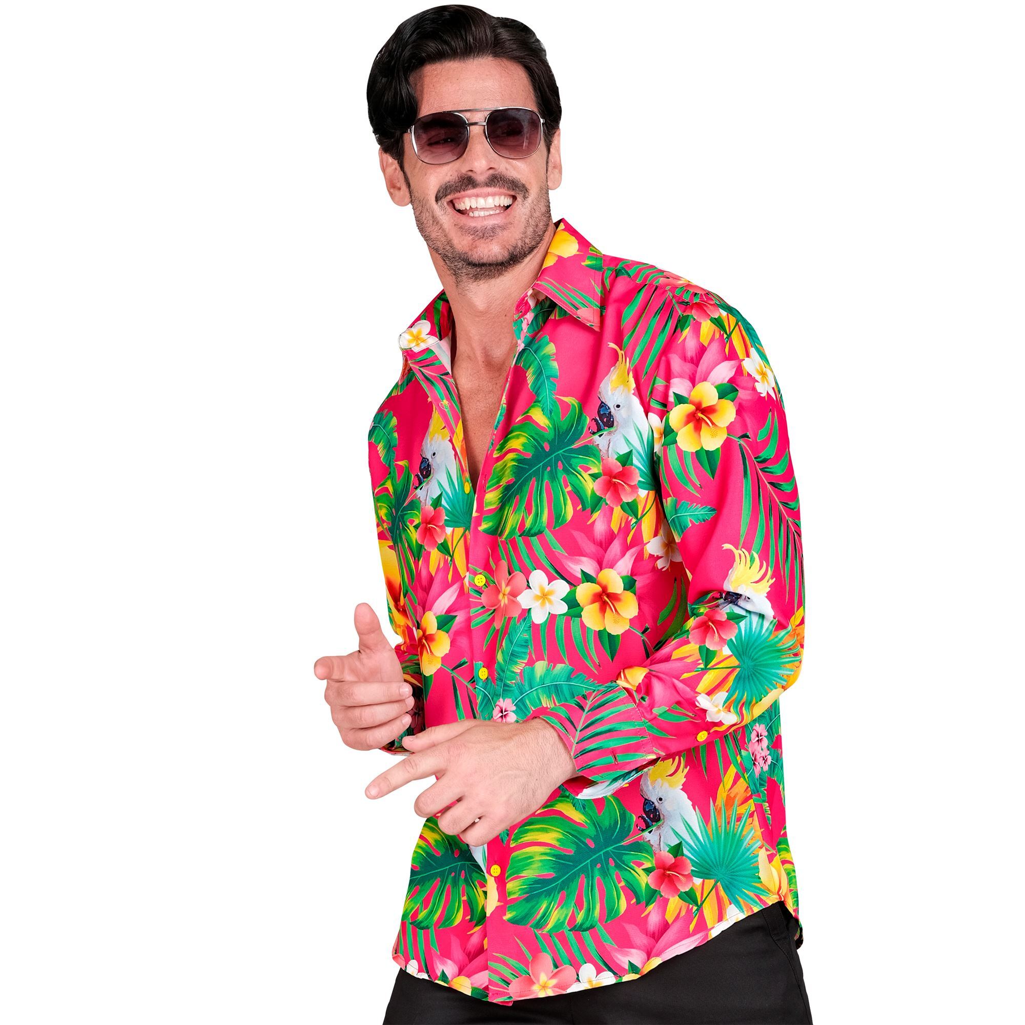 Shirt neon copacabana tropische flair