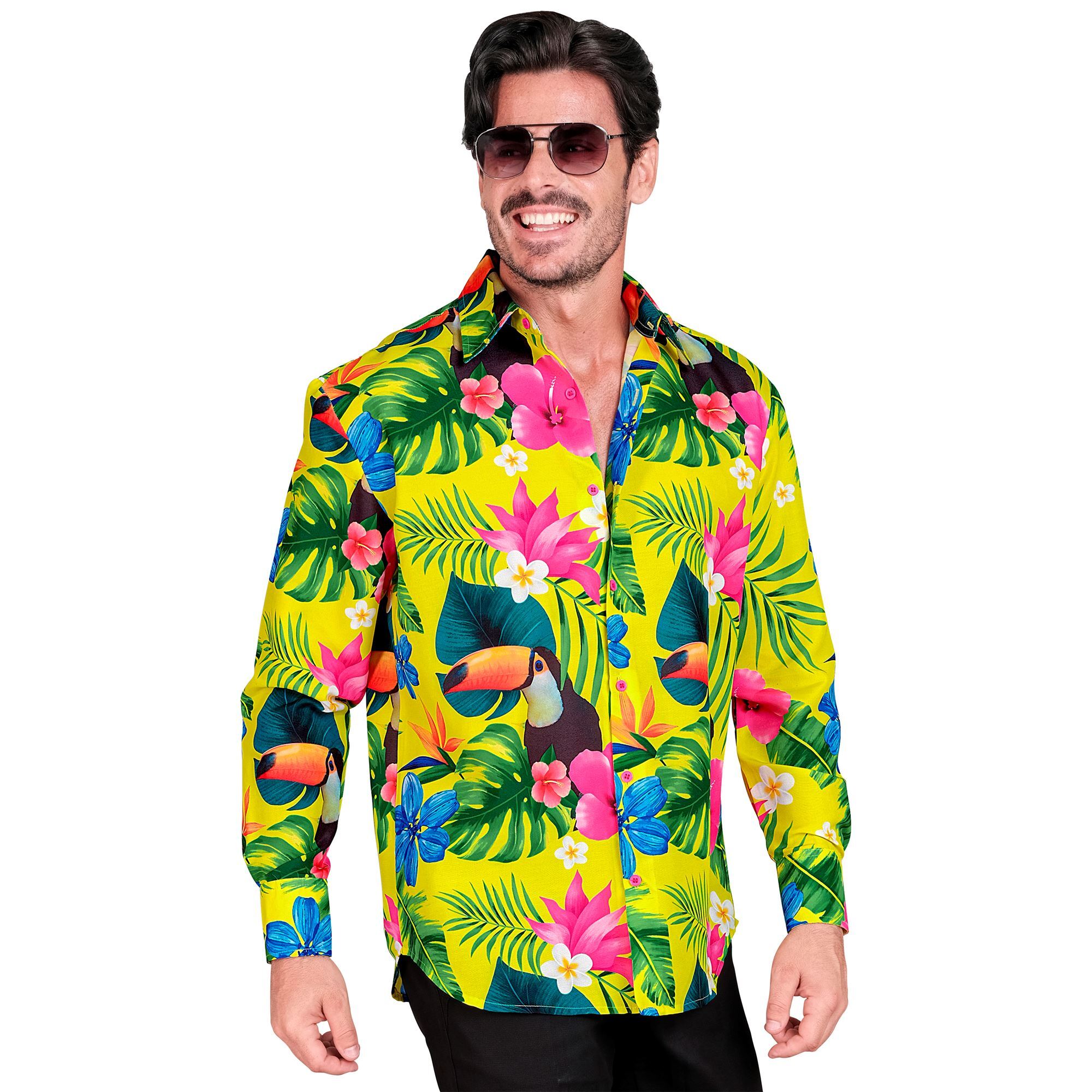 Shirt neon tropicana hawaii