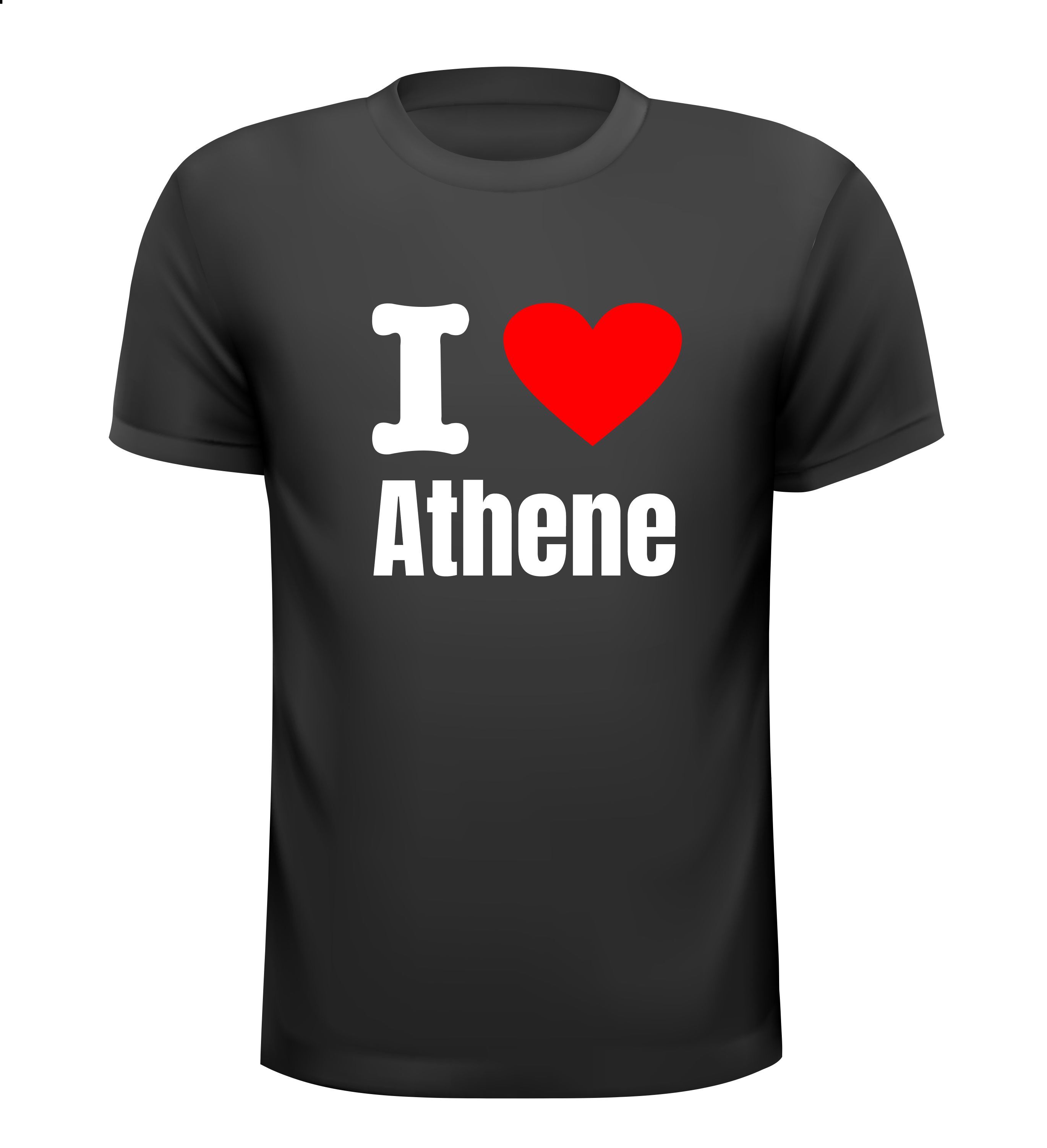 Shirtje I love Athene