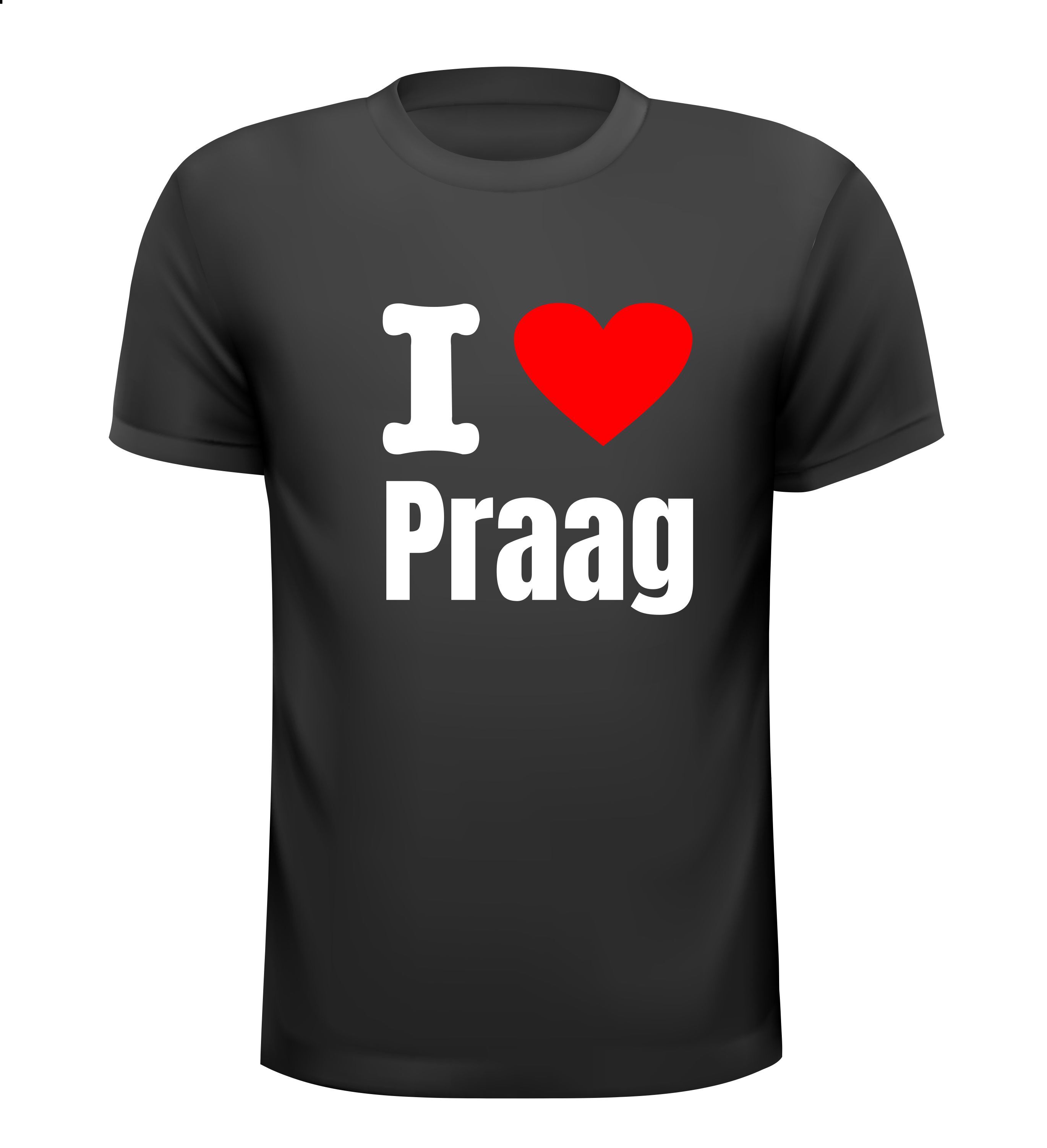 Shirtje I love Praag
