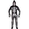 foto 2 Skelet zwart overall voor Halloween spookfeestjes