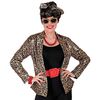 foto 3 Steel de show met de ultieme pailletten jas in luipaardprint voor dames stijlvol voor carnaval en foute feestjes!