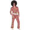 foto 2 Step back in time zestiger jaren disco broek met paisley power