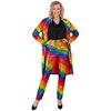 foto 3 Straal in deze regenboog unisex kleurrijke pailletten jas  de must have voor glitter glamour en feestelijke kleurrijke gelegenheden!