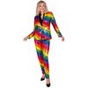foto 2 Stralend als een regenboog pailletten broek dames orgineel voor je volgende verkleedfeest