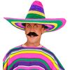foto 2 Stralend feestplezier meerkleurige Sombrero van 50 cm