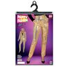 foto 4 Stralend in het goud met deze glitter gouden pailletten dames broek voor disco en thema avonden