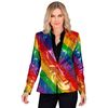Stralend richting de party met deze ultieme pailletten jas voor dames perfect voor foute partys en disco feesten