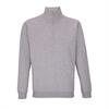sweater comfortabele  grijs melange voor hem en haar