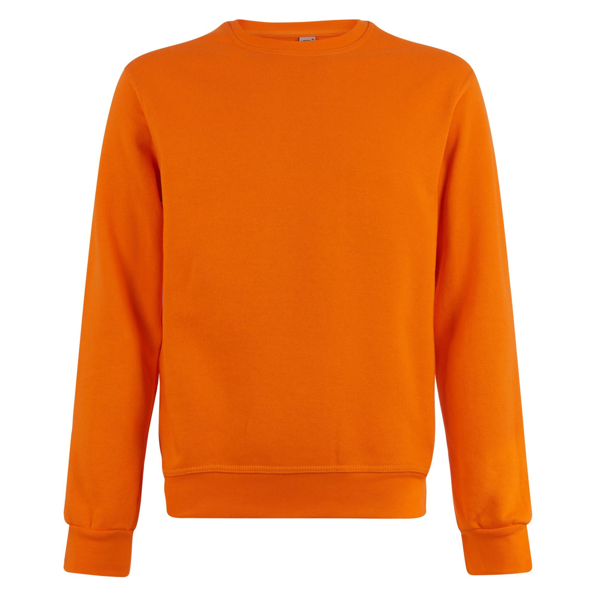 Sweater in de kleur oranje voor mannen Logostar Koningsdag 