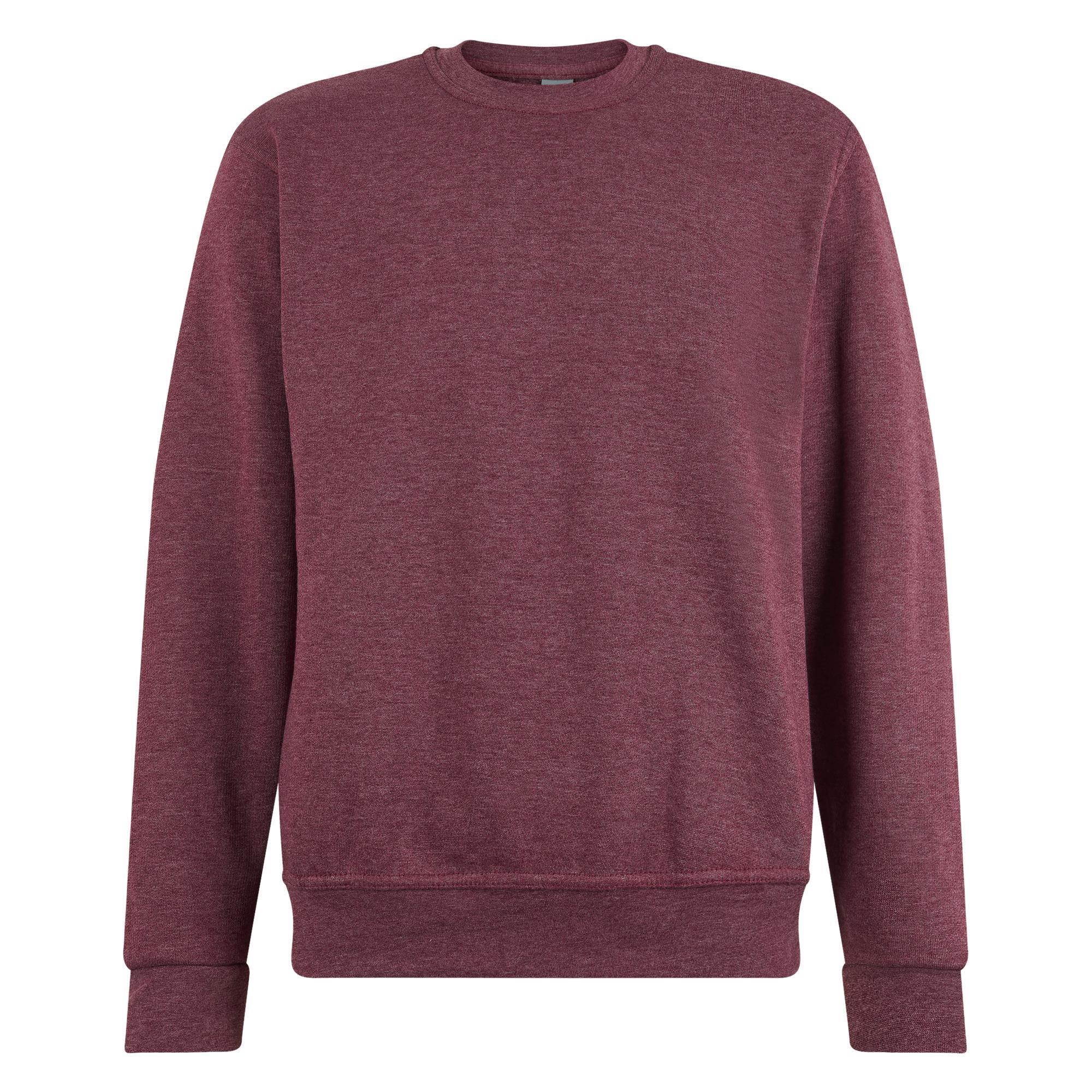 Sweater maroon heather voor mannen Logostar