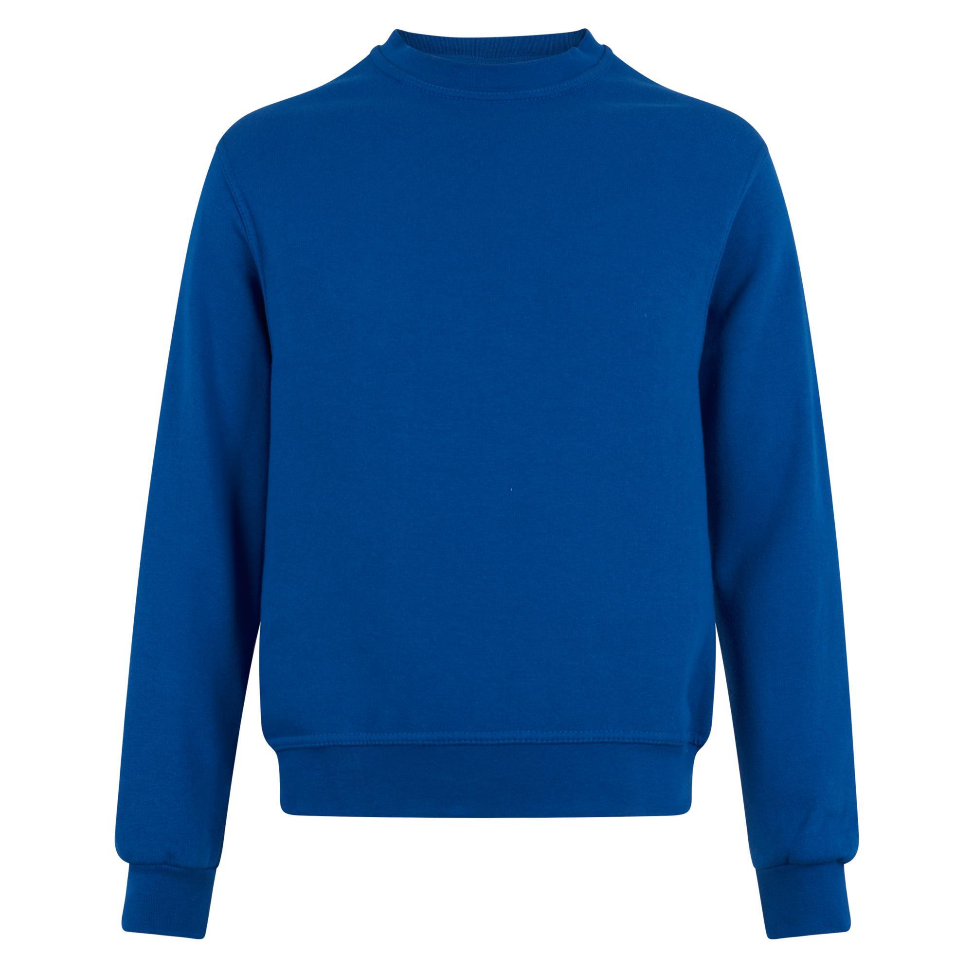 Sweater royal blauw voor mannen Logostar