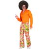 foto 3 Swingend de jaren 60 in kleurrijke peace disco broek voor heren