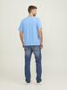 foto 3 T-shirt  azuur blauw Jack & Jones voor Heren personaliseren bedrukken 