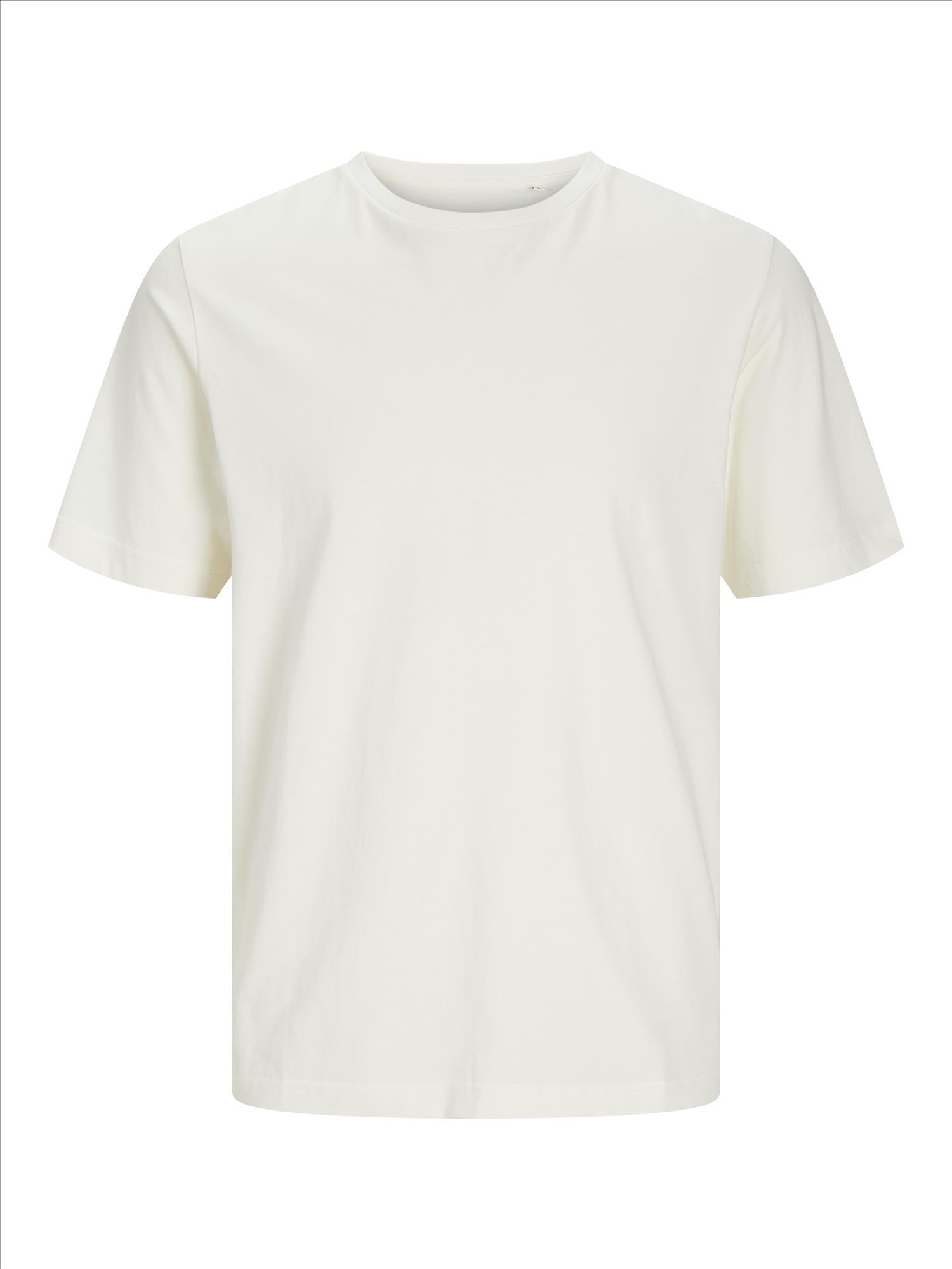 T-shirt  egret offwhite Jack & Jones voor Heren personaliseren bedrukken