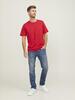 foto 6 T-shirt  fuchsia rose Jack & Jones voor Heren personaliseren bedrukken 