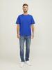 foto 4 T-shirt  surf the web blue Jack & Jones voor Heren personaliseren bedrukken 