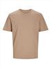 T-shirt  warm taupe sand Jack & Jones voor Heren personaliseren bedrukken