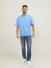 foto 4 T-shirt azuur blauw Oversized unisex personaliseren bedrukbaar Jack & Jones 