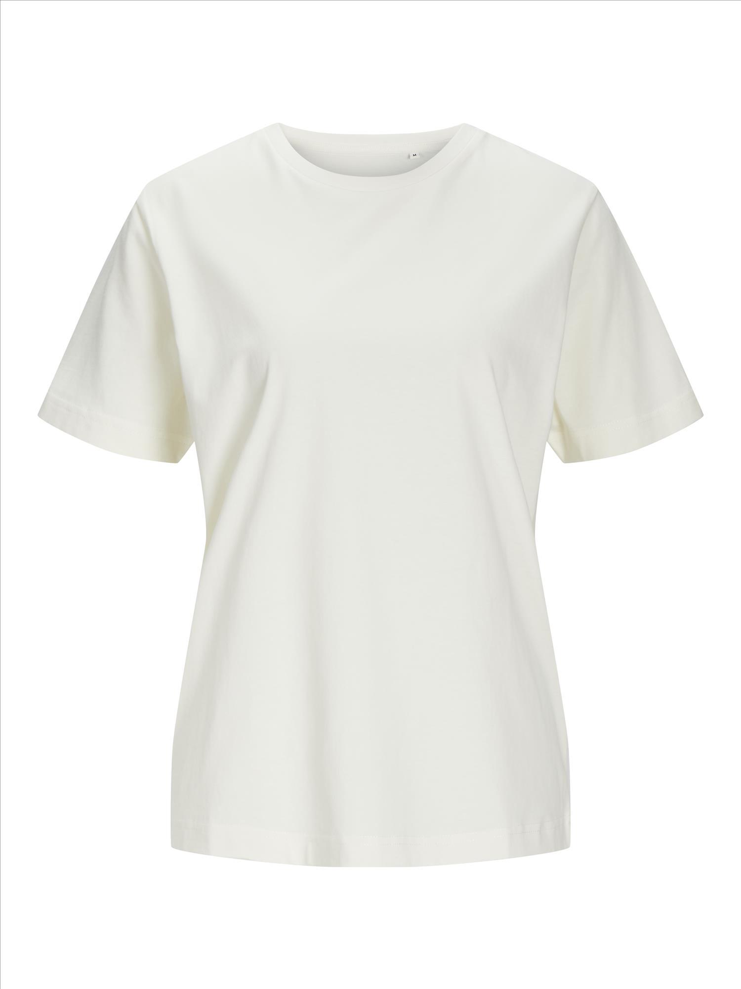 T-shirt dames egret offwhite Jack & Jones