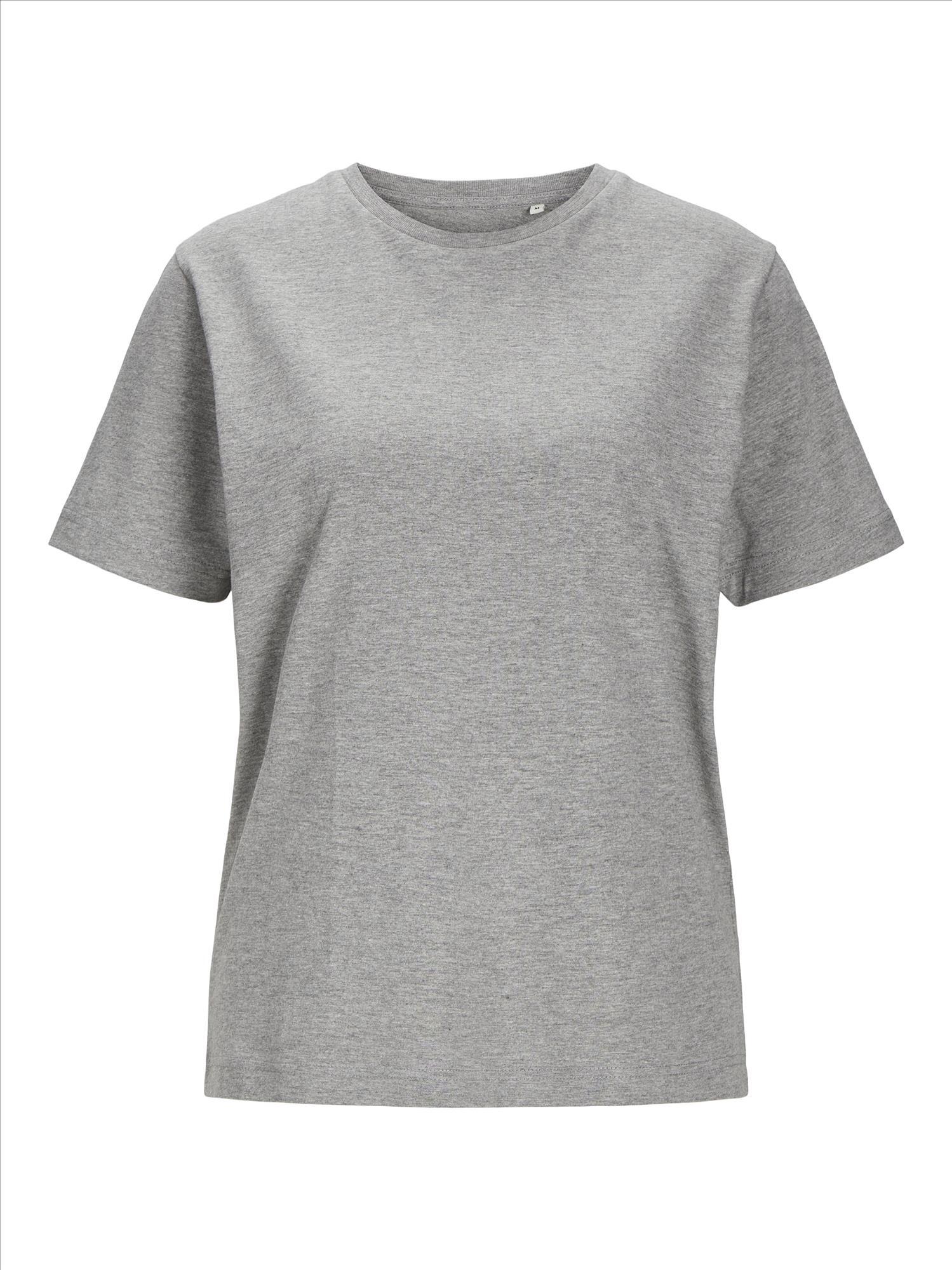 T-shirt dames light grey melange Jack & Jones