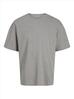 T-shirt light grey melange Oversized unisex personaliseren bedrukbaar Jack & Jones