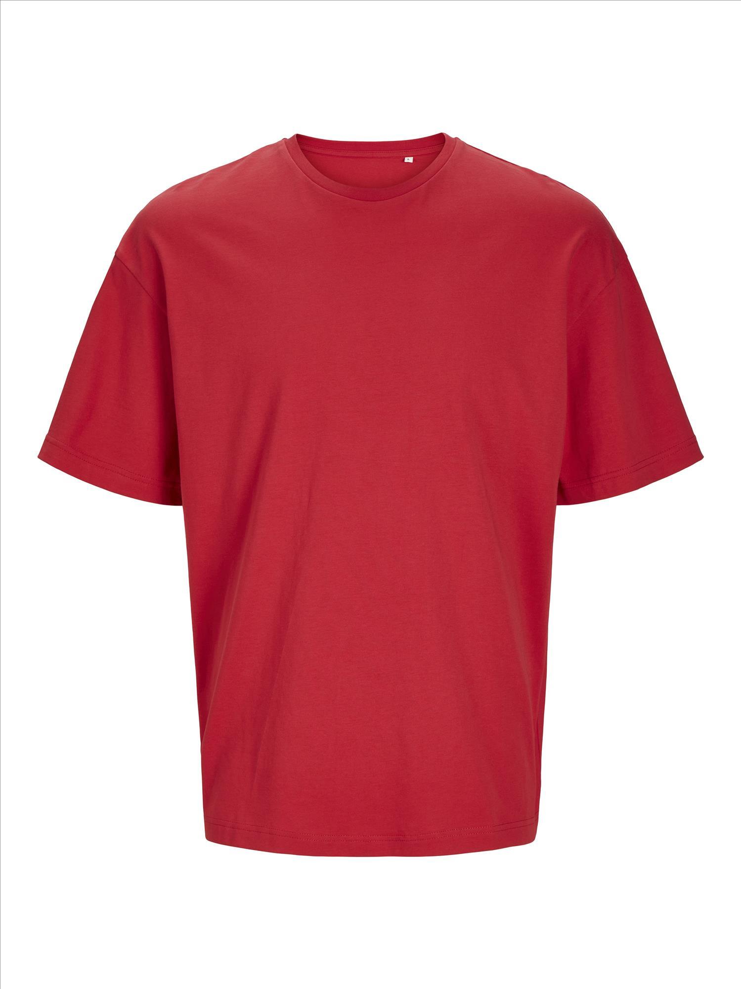 T-shirt lipstick red Oversized unisex personaliseren bedrukbaar Jack & Jones