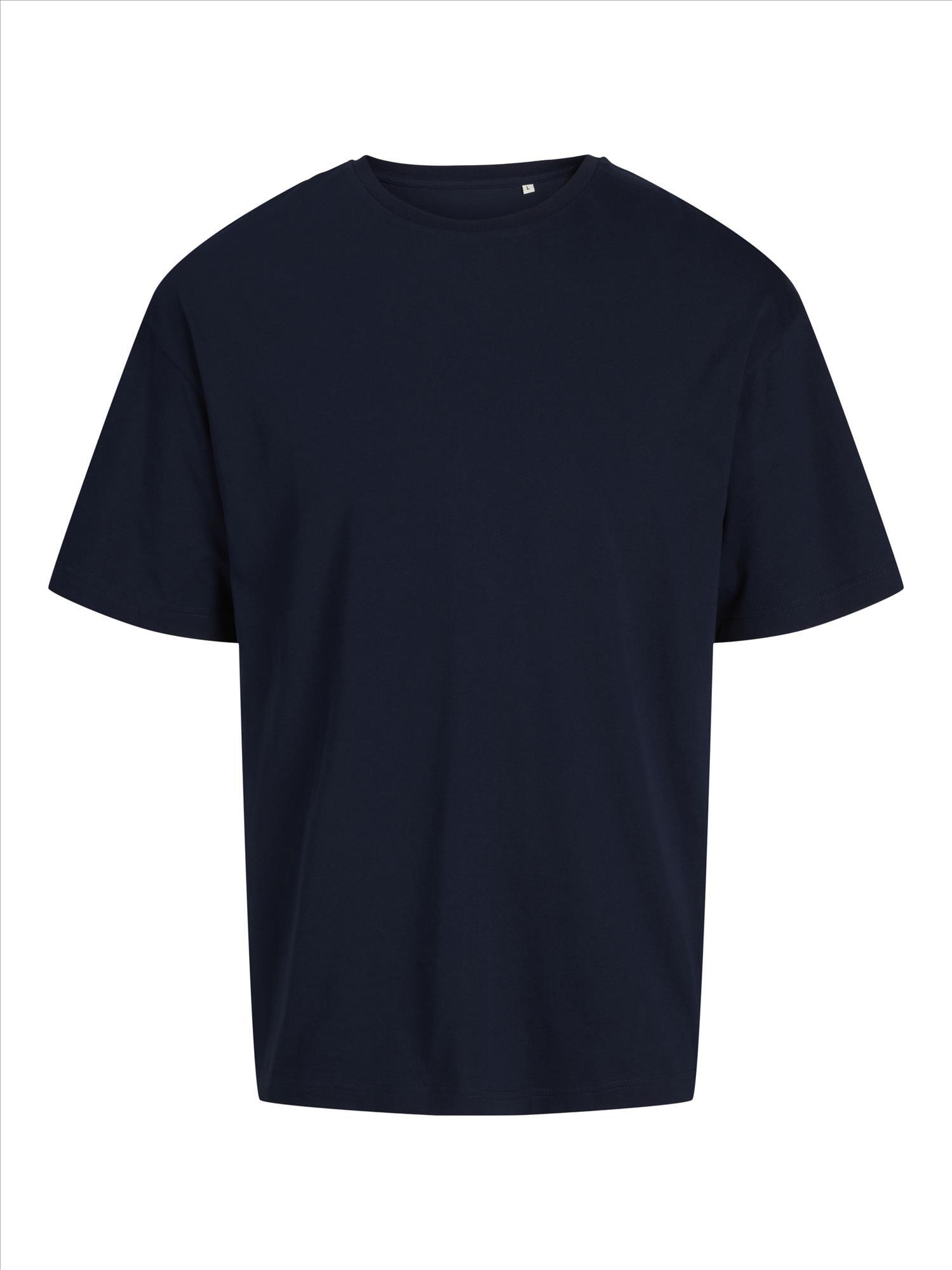 T-shirt navy blazer Oversized unisex personaliseren bedrukbaar Jack & Jones