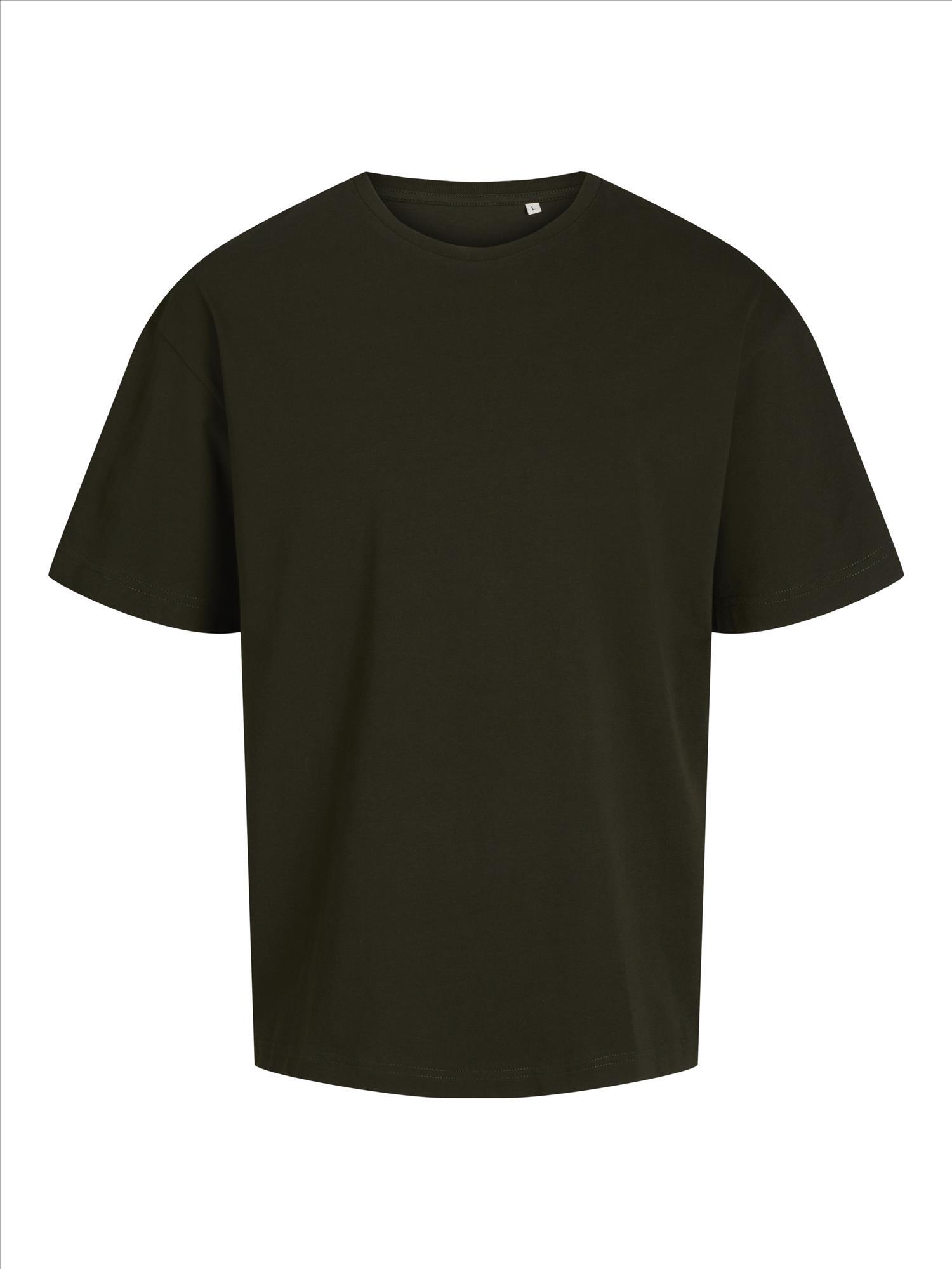 T-shirt rosin green Oversized unisex personaliseren bedrukbaar Jack & Jones