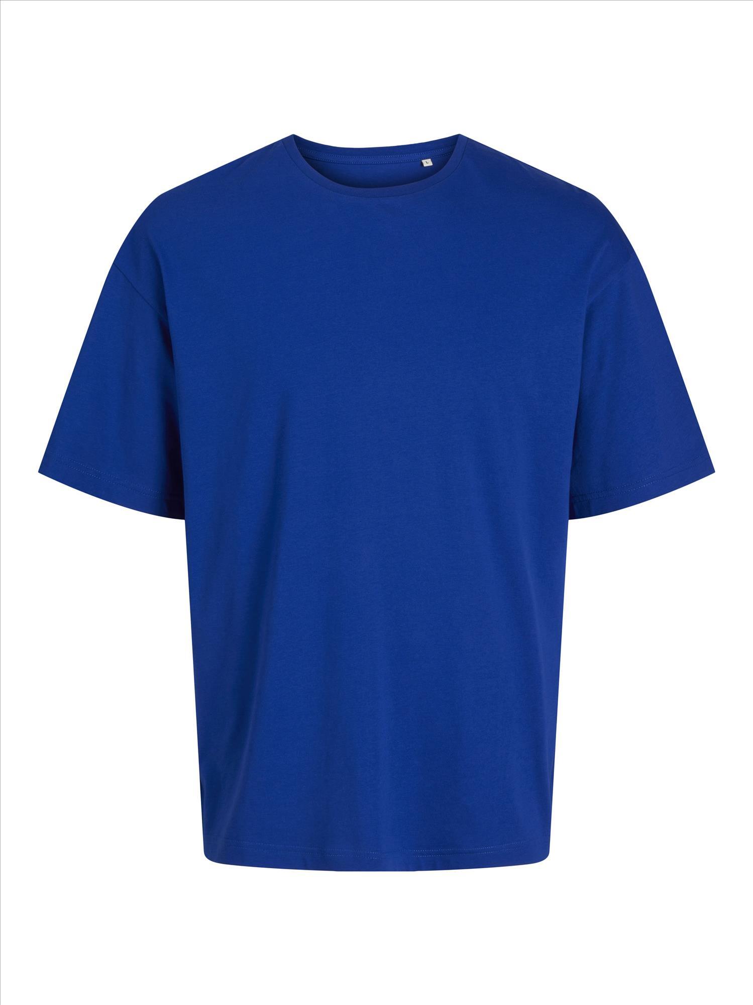 T-shirt surf the web blue Oversized unisex personaliseren bedrukbaar Jack & Jones