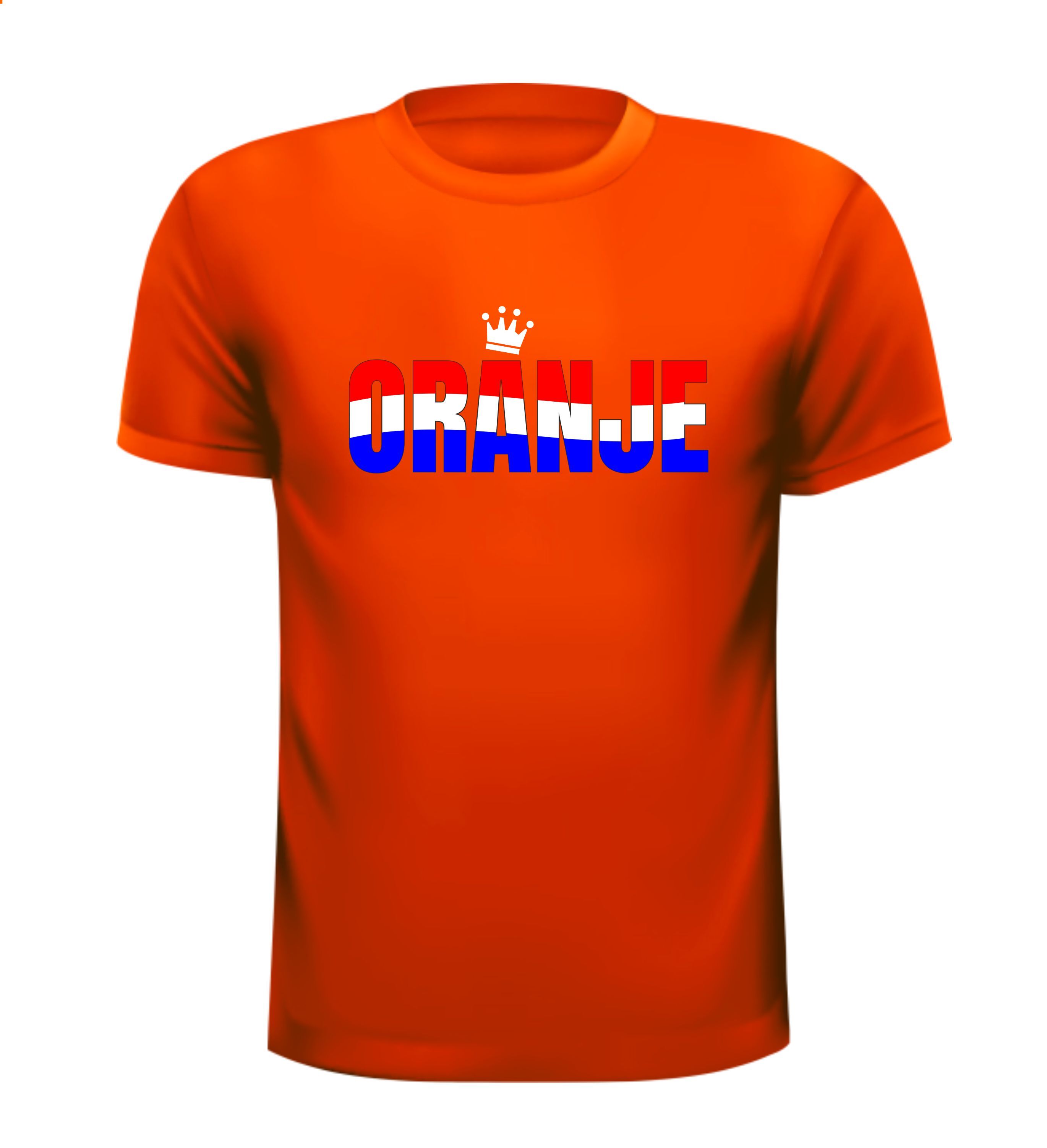T-shirts voor koningsdag oranje