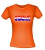foto 2 T-shirts voor koningsdag oranje