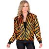 foto 2 Val op met onze tijgerprint bomber jack met pailletten het ultieme feestitem voor dames en heren
