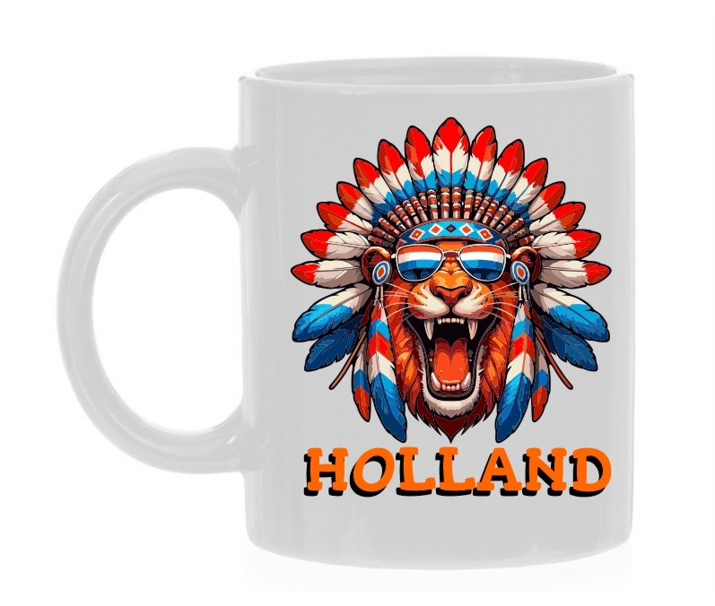  Support het Nederlands Elftal met de Stoere 'Leeuw' Mok! 