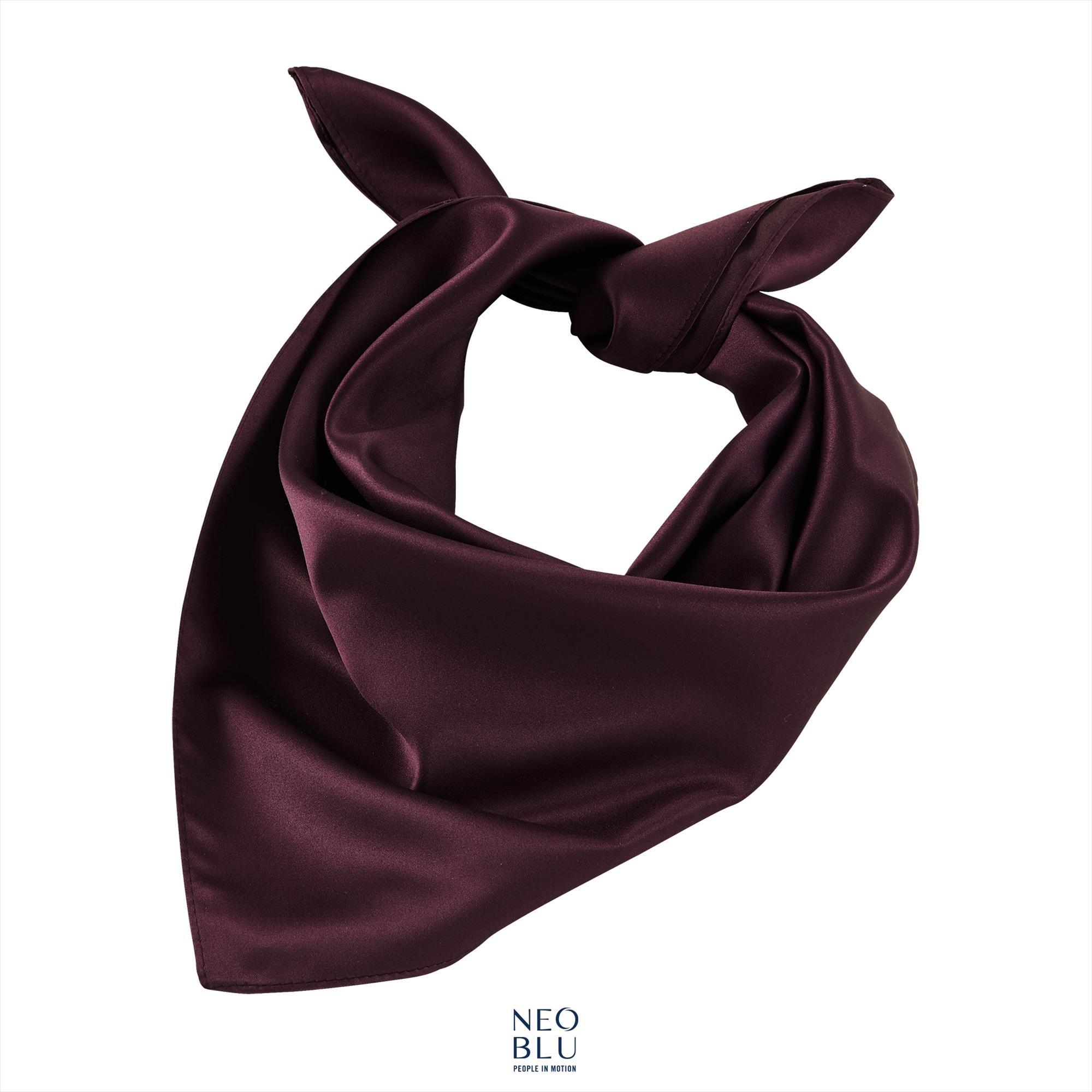 Bandana deep burgundy  100% Polyester