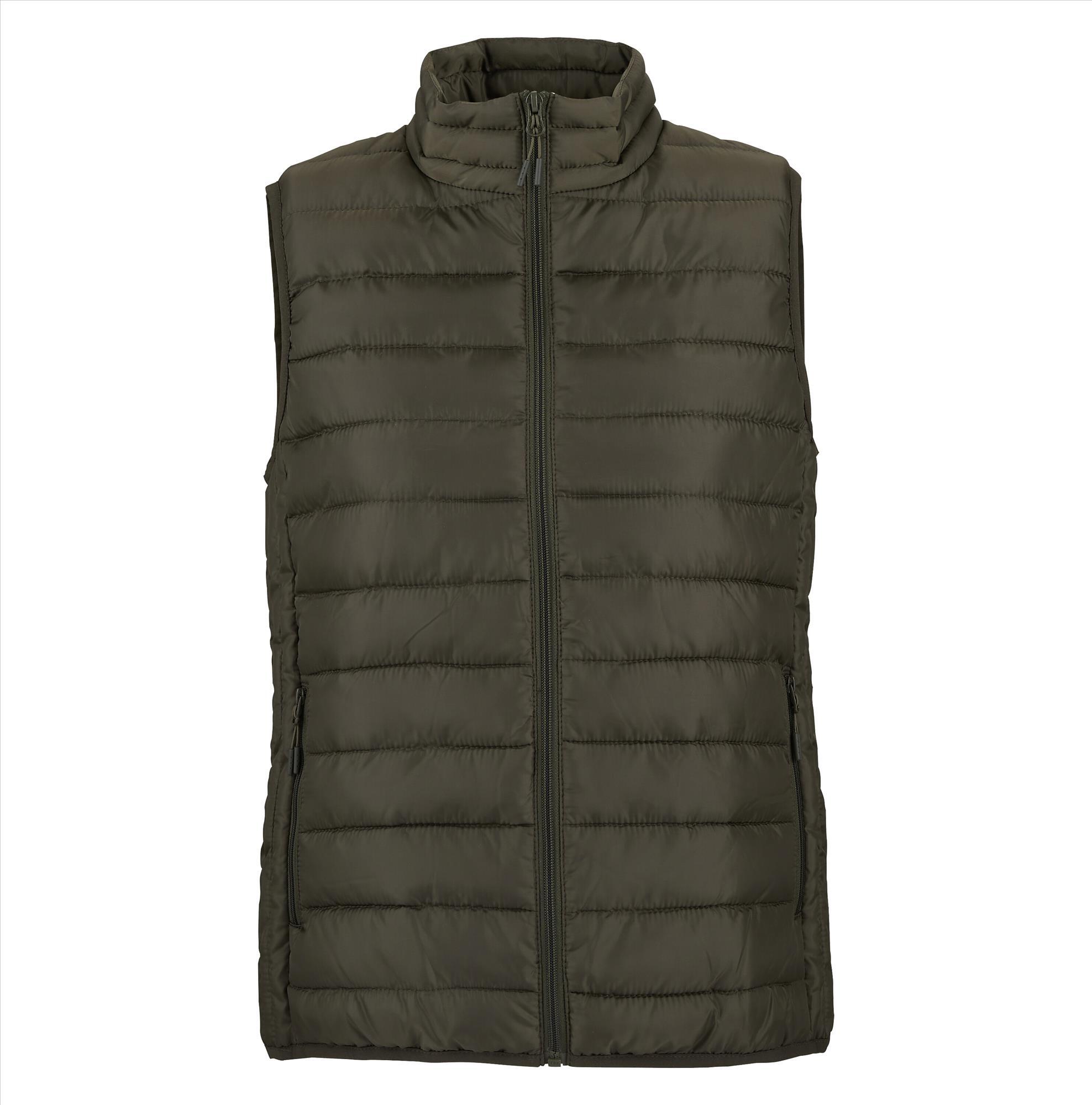 bodywarmer leger groen voor dames