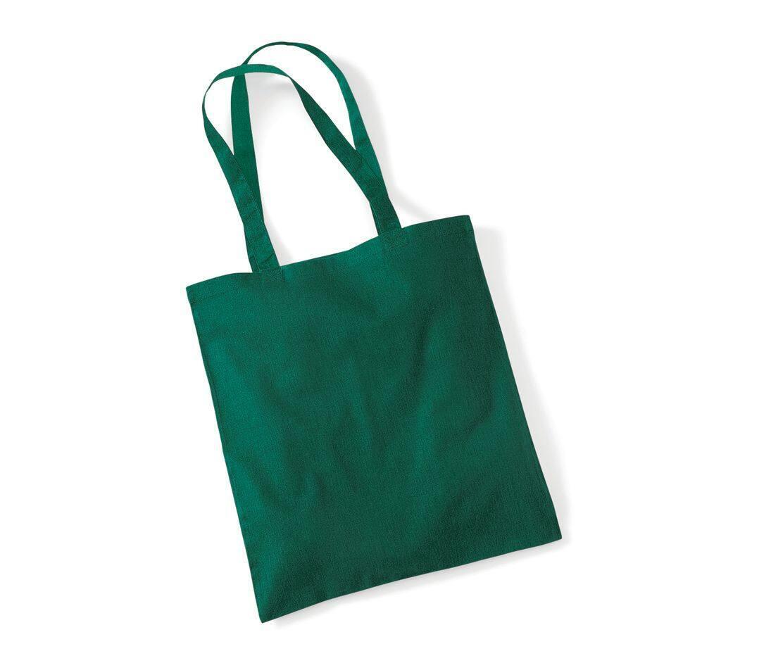 Boodschappentas flessengroen shopping bag Boodschappentassen bedrukken met logo