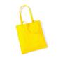 Boodschappentas geel shopping bag Boodschappentassen bedrukken met logo