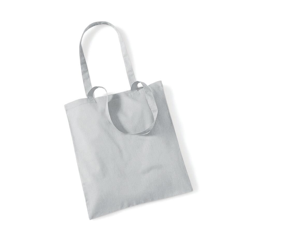 Boodschappentas light grey shopping bag Boodschappentassen bedrukken met logo