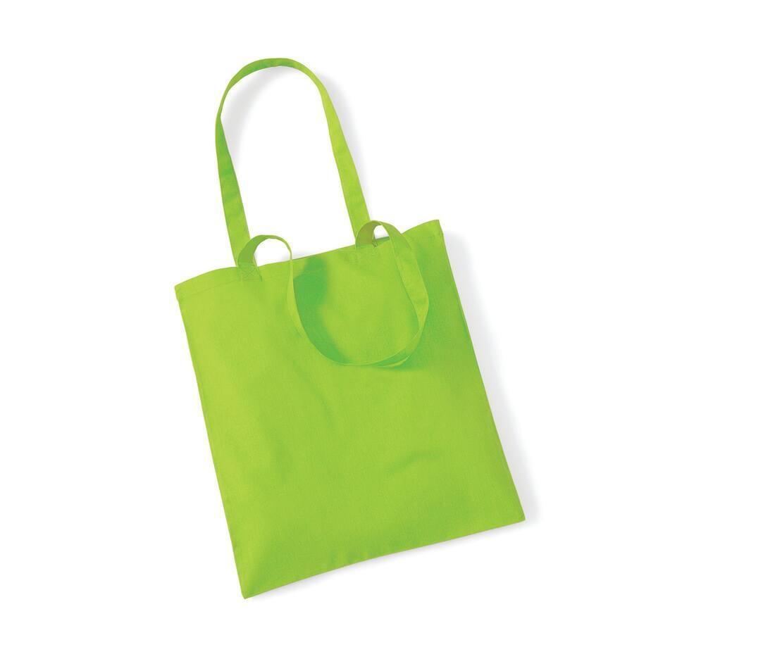 Boodschappentas lime green shopping bag Boodschappentassen bedrukken met logo