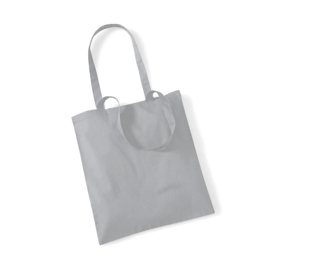 Boodschappentas pure grey shopping bag Boodschappentassen bedrukken met logo