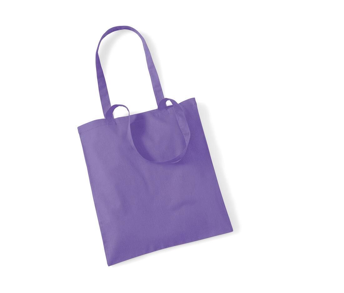 Boodschappentas violet shopping bag Boodschappentassen bedrukken met logo