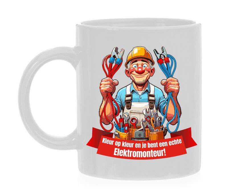 De mok voor elke elektromonteur! Een top kado